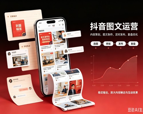 密山抖音图文代运营服务