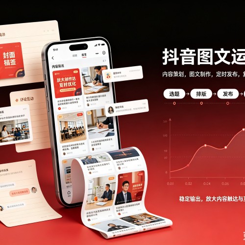 密山抖音图文代运营服务
